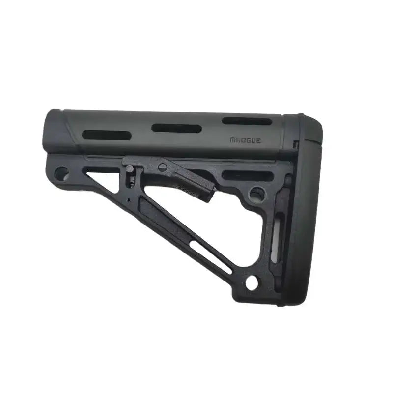 Hogue AR15 M16 OverMolded Collapsible Butt Stock-P320GelBlaster-black-P320GelBlaster