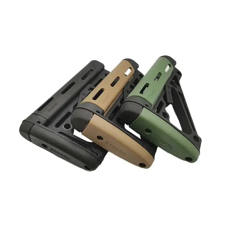 Hogue AR15 M16 OverMolded Collapsible Butt Stock-P320GelBlaster-P320GelBlaster