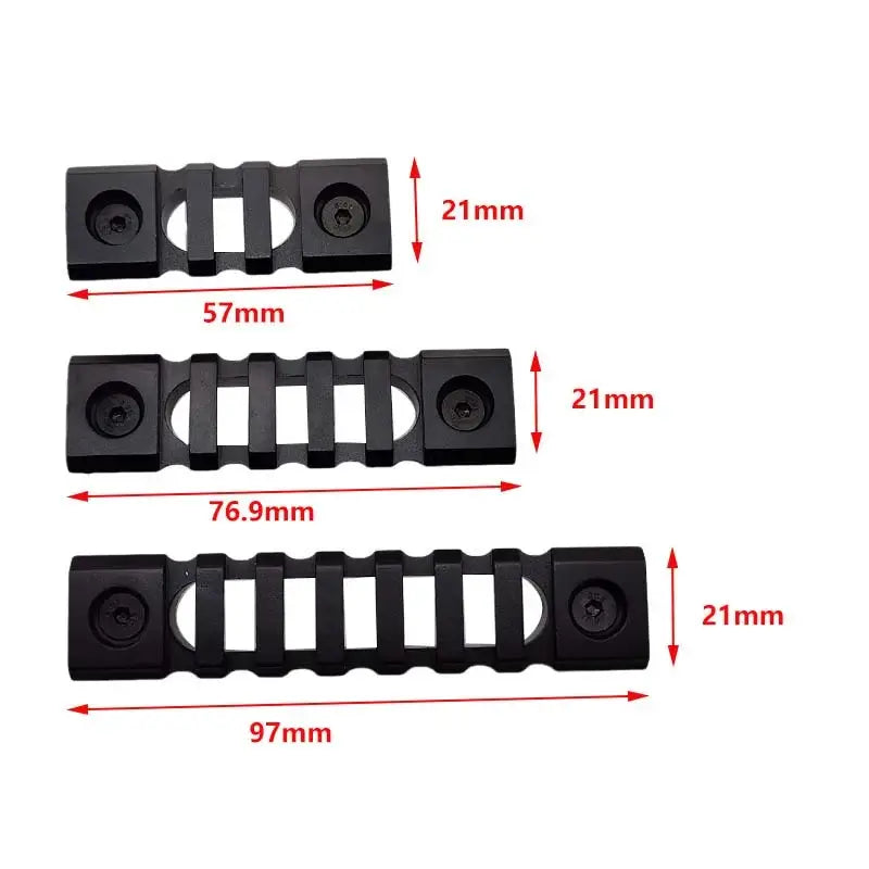 Hollow Out Picatinny Weaver Keymod Rail Section-m416gelblaster-m416gelblaster