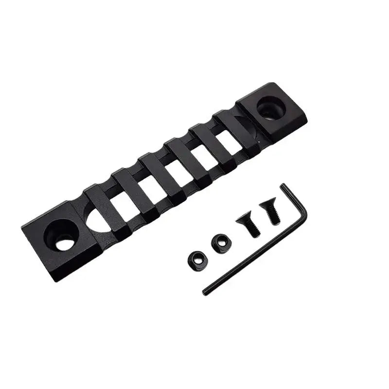 Hollow Out Picatinny Weaver Keymod Rail Section-m416gelblaster-7 slot-m416gelblaster