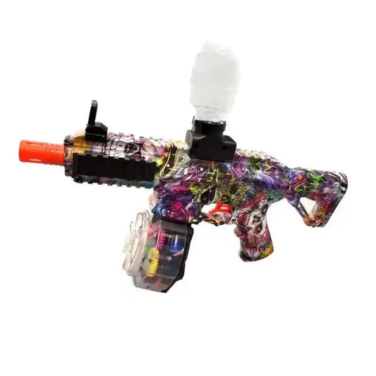 Hopper Fed Mini HK416 Crystal Bullet Orbeez Gun with Light-m416gelblaster-mini hk416 orbeez gun-m416gelblaster