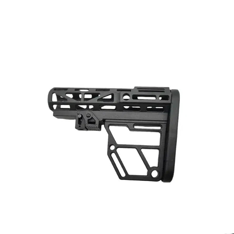 Injection Molding Nylon Skeleton Hollowed Lightweight Butt Stock-m416gelblaster-black-m416gelblaster