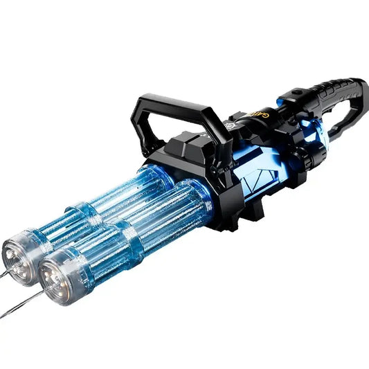 JF Rotatable Double Barrel Gatling Water Blaster with Lights-m416gelblaster-m416gelblaster