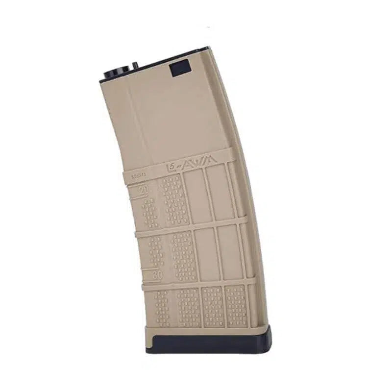 JingJi Transparent L5 Magazine for SLR SR16 PDX-m416gelblaster-tan-m416gelblaster