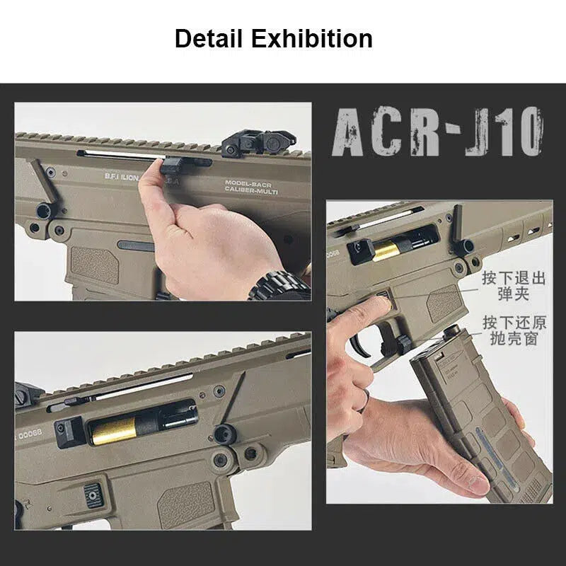 JM Gen10 J10 ACR Gel Blaster - Color Black or Tan-m416gelblaster-m416gelblaster