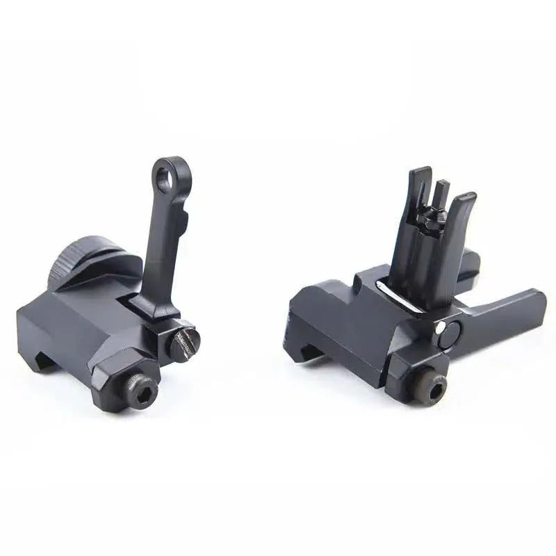 KAC 300 Flip Up Front Rear Backup Iron Sights-m416gelblaster-full black-m416gelblaster