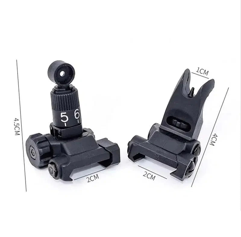 Kac 600 Adjustable Height Front Rear Nylon Sights BK-m416gelblaster-m416gelblaster