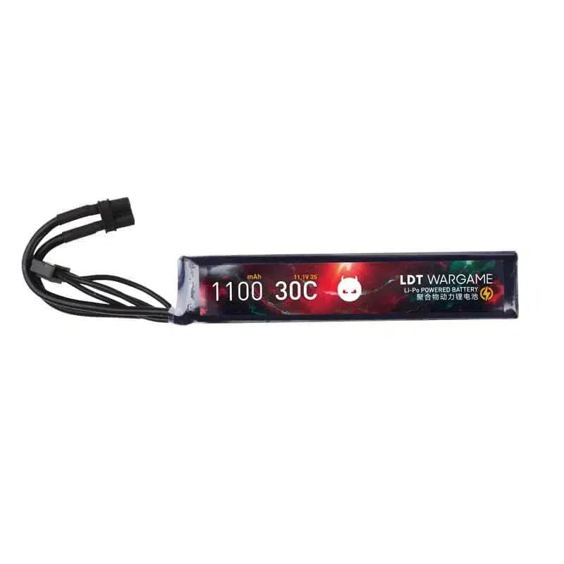 LDT Li-Po Powered Battery XT30 11.1v 1100mah-m416gelblaster-m416gelblaster