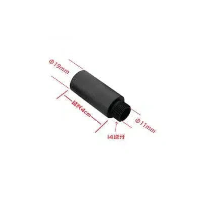 Lehui LH MPX Metal Extension Outer Barrel-m416gelblaster-14ccw extension tube 4cm-m416gelblaster