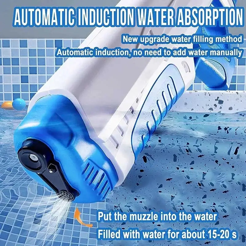 Lightning Pulse Powerful Electric Water Gun Auto Suction Blaster-m416gelblaster-m416gelblaster