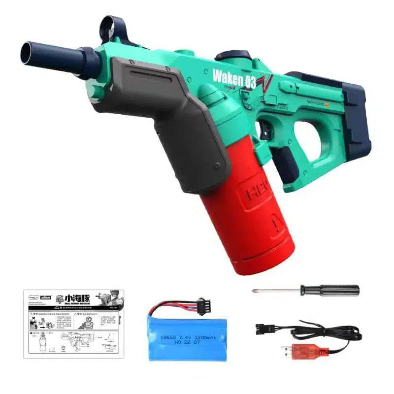 Waken 03 Little Dolphine High Capacity Electric Water Gun-m416gelblaster-m416gelblaster