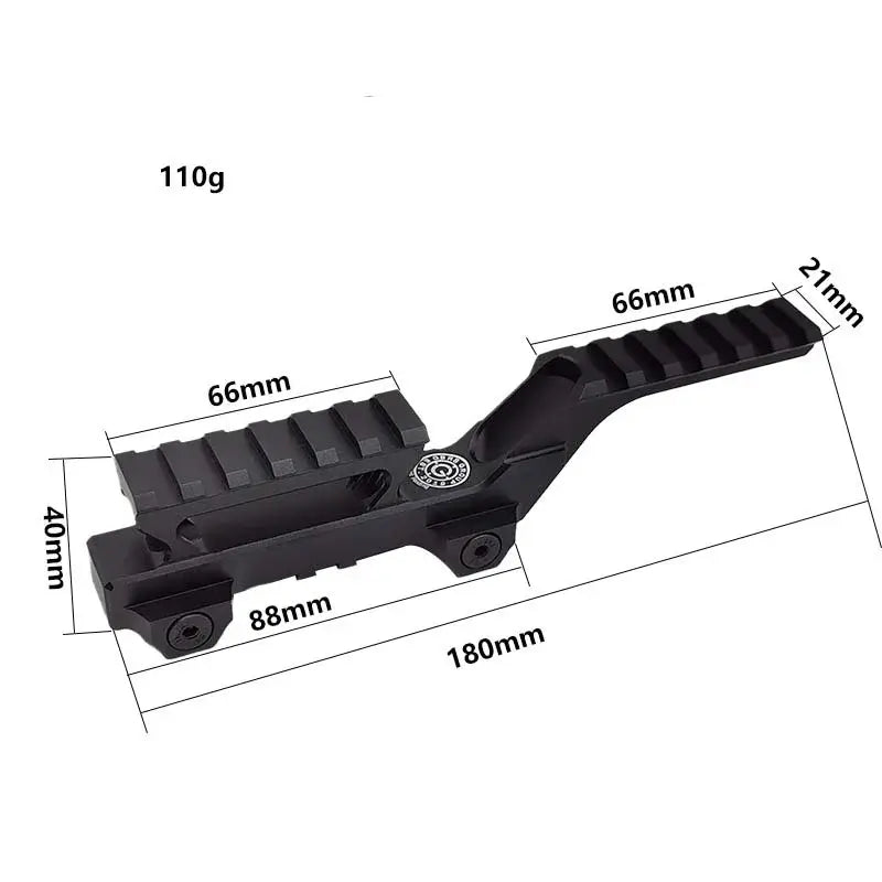 Low Profile GBRS Hydra Mount Tactical Double Rail Riser-P320GelBlaster-P320GelBlaster