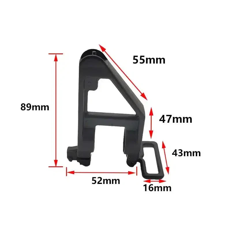 M16 M4 Metal Triangular Iron Sight-m416gelblaster-m416gelblaster