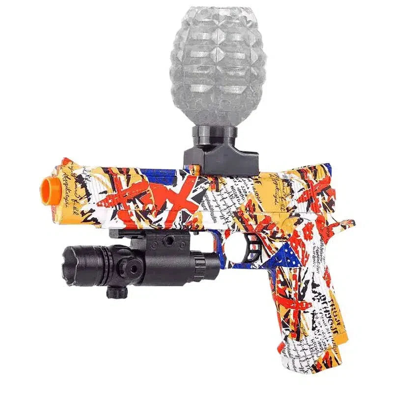 Electric Hopper Feed M1911 Orbeez Gel Ball Blaster-m416gelblaster-yellow-m416gelblaster