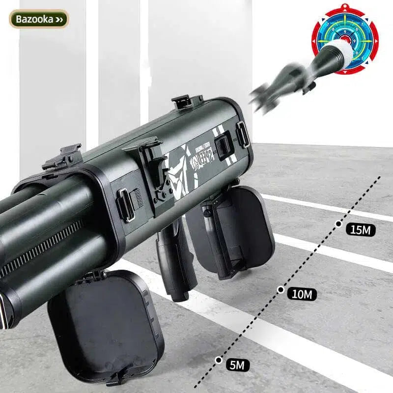 LeHui M202 Quadruple Rocket Launcher Foam Dart Blaster-m416gelblaster-m416gelblaster