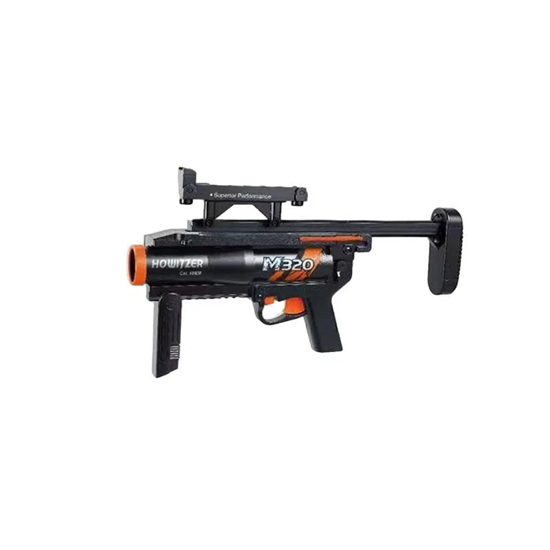 M320 Grenade Launcher Module Triple-Shot Foam Darts Blaster-m416gelblaster-black-m416gelblaster