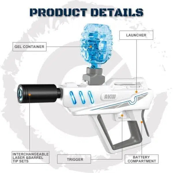 M7 Space Electric Splatter Ball Gun with Tracer-m416gelblaster-m416gelblaster