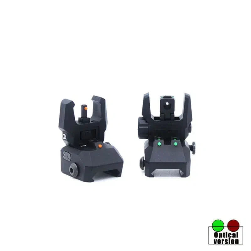 MGP CQB Armor Gen2 Flip Up Sights With Fiber Rods-m416gelblaster-m416gelblaster