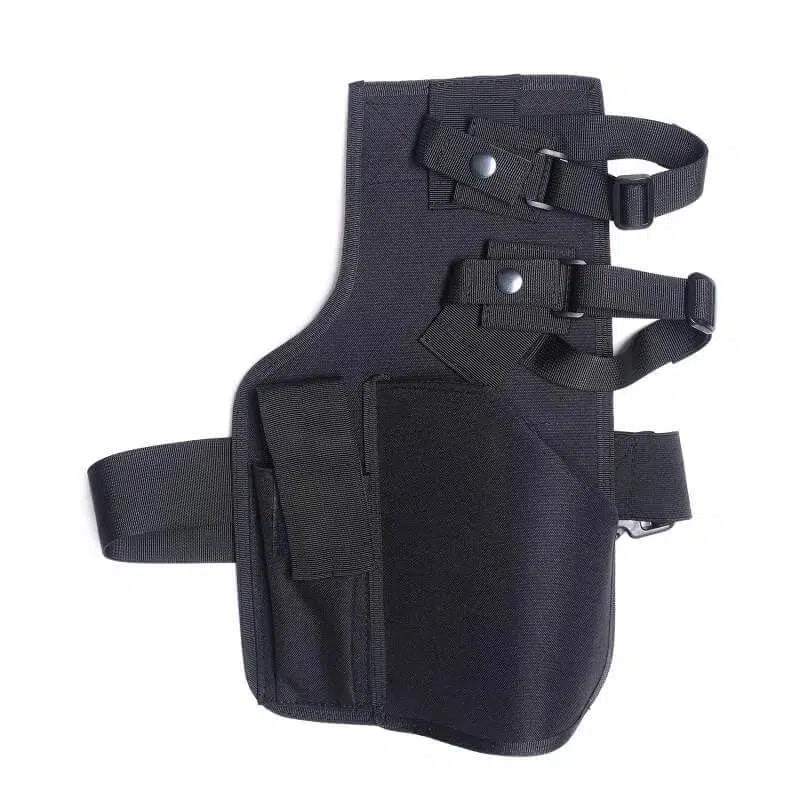 Toy Blaster Tactical Leg Drop Holster-holster-Biu Blaster-black-Biu Blaster