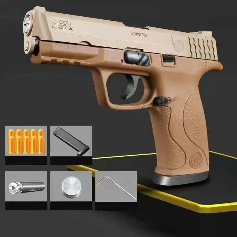 M&P 40 Shield Laser Gun-m416 gel blaster-tan-m416gelblaster