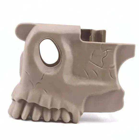 Skull Mag Well Grip-m416gelblaster-tan-m416gelblaster