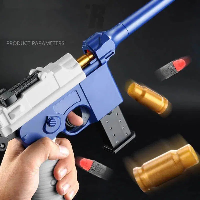 Mauser C96 Foam Dart Blaster with Eject Shells-foam blaster-m416 gel blaster-m416gelblaster