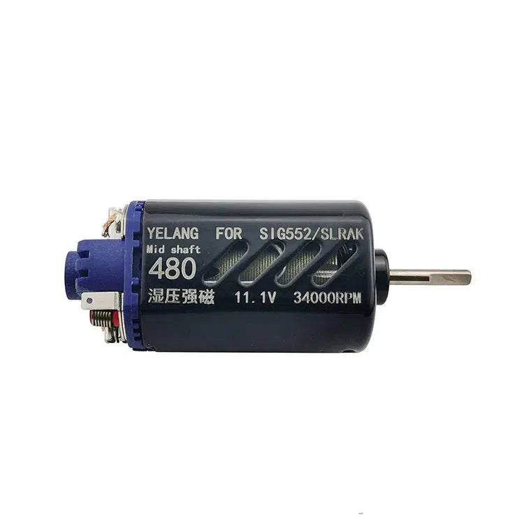 Mid Shaft 480 Motor 11.1v 34000rpm for LH SLR AK, SIG 552-m416gelblaster-m416gelblaster