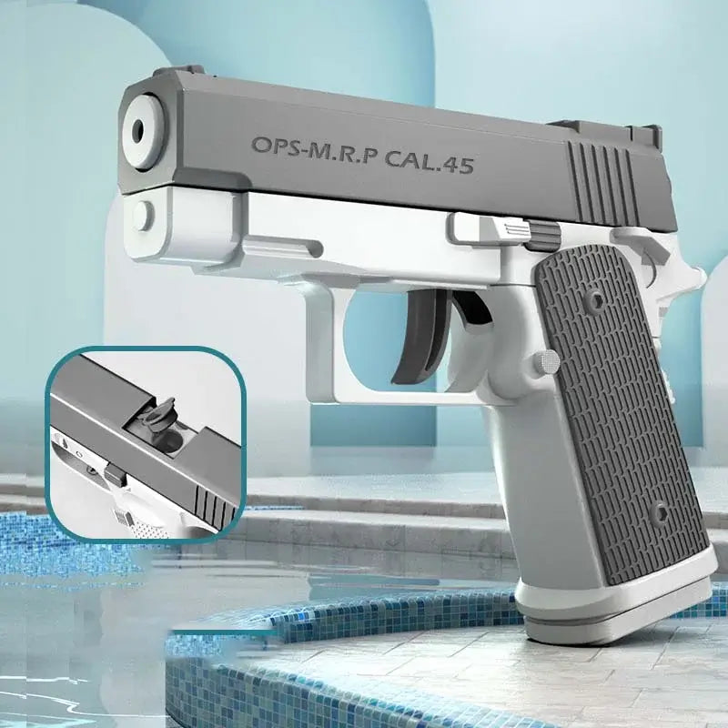 Colt Mini M1911 Electric Semi-Auto Blowback Water Gun-m416gelblaster-gray-m416gelblaster