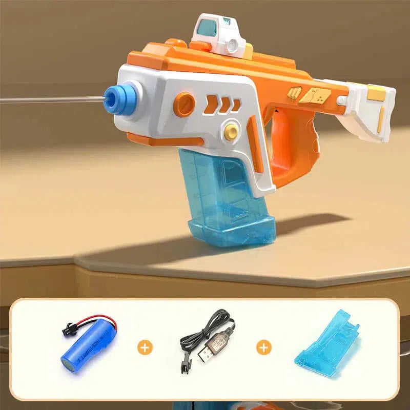 Mini Vector Electric Water Gun-Biu Blaster-orange-m416gelblaster