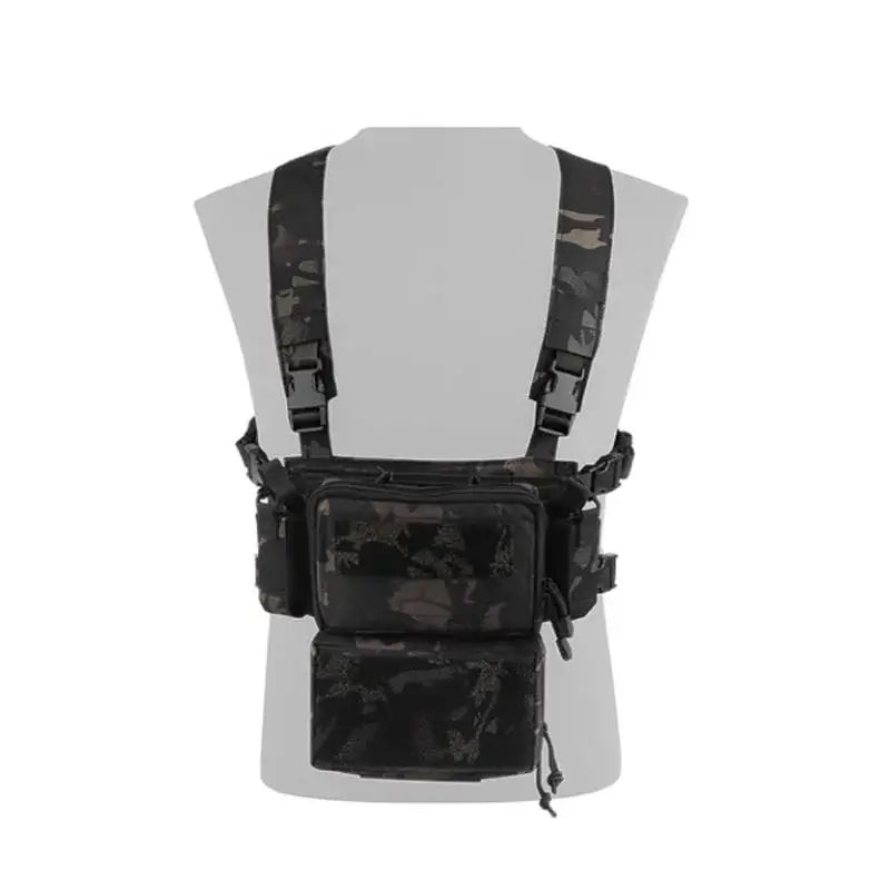 Tactical D3CRM Chest Rig-玩具/游戏-m416gelblaster-black camo-P320GelBlaster