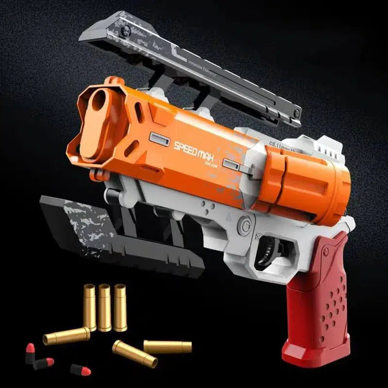 Fire Fox Wingman Revolver Soft Bullet Dart Blaster-m416gelblaster-m416gelblaster