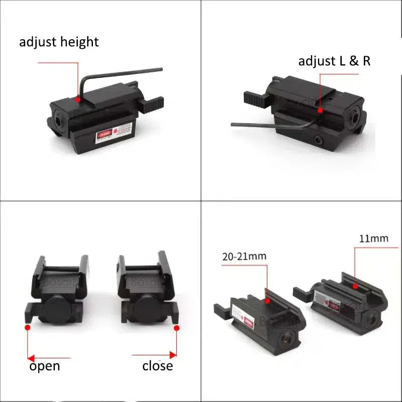 Skytrax Red Dot Laser Metal Sight fit 20mm Rail-m416gelblaster-m416gelblaster