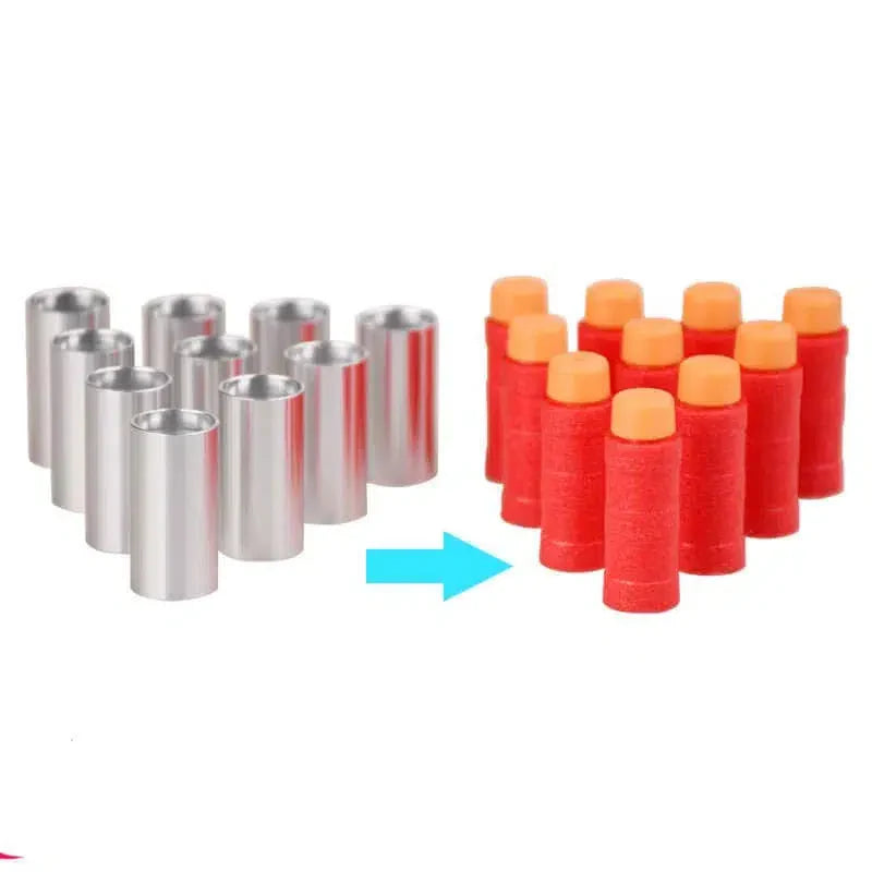 Worker Three Ring Bamboo Short Darts Mould-nerf part-Biu Blaster-Uenel