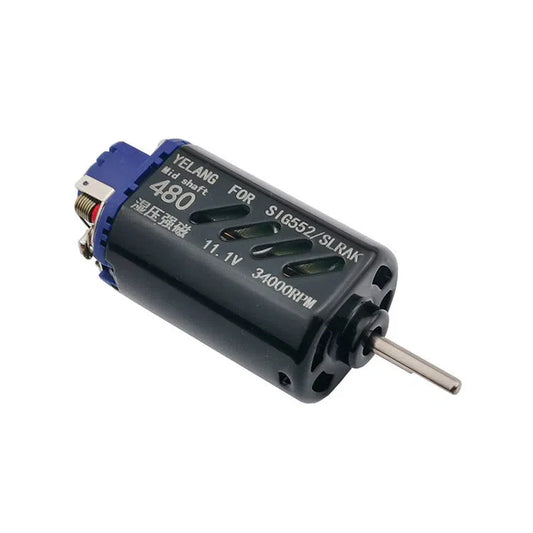 Mid Shaft 480 Motor 11.1v 34000rpm for LH SLR AK, SIG 552-m416gelblaster-m416gelblaster