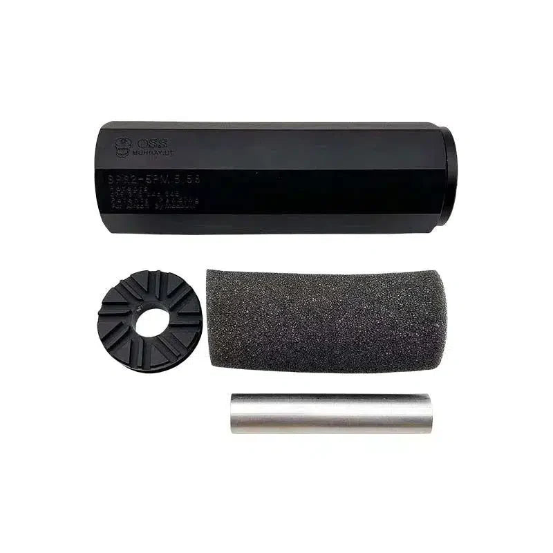 OSS BPR2 Octagonal Metal Mock Suppressor 14mm CCW-m416gelblaster-m416gelblaster