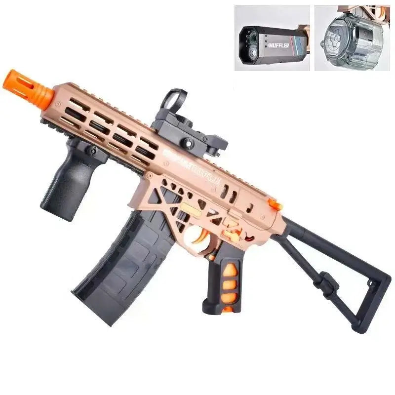 PDW Skeletonized Electric Blowback Gel Blaster