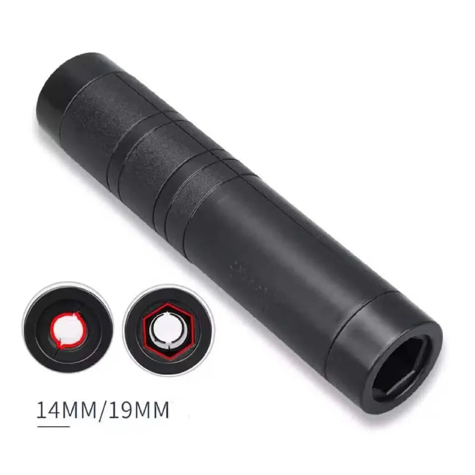 Plastic Adjustable Silencer for Both 19mm & 14mm CCW Thread-m416gelblaster-m416gelblaster