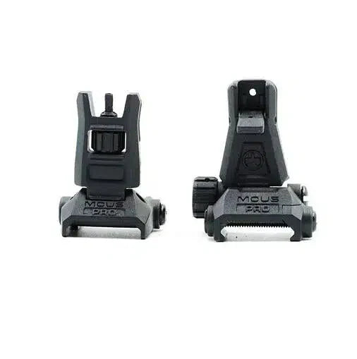 Mbus Pro Metal Flip Up Sights-m416gelblaster-black-m416gelblaster