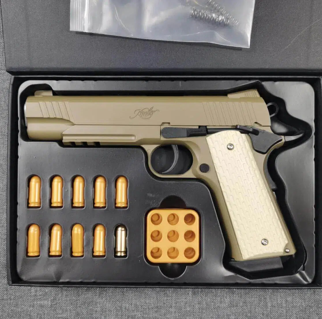 Hanke Colt M1911 Laser Tag Gun Blowback Blaster-m416 gel blaster-tan-m416gelblaster