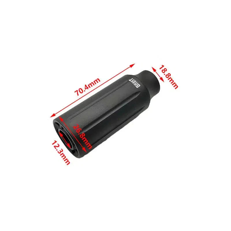 Saint Metal Flash Hider 14mm CCW-m416gelblaster-black-m416gelblaster