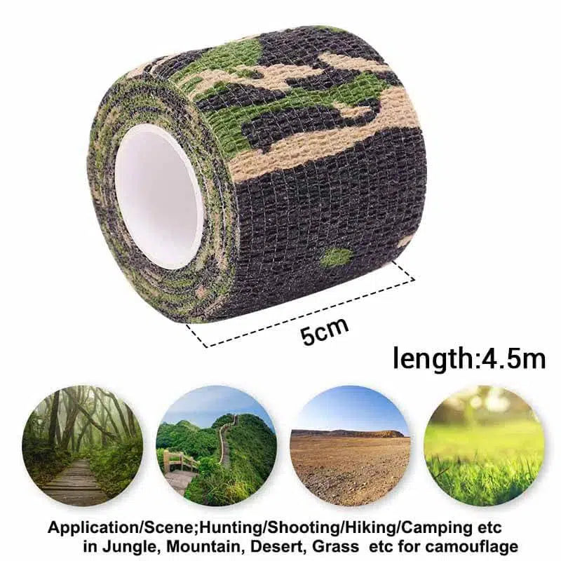 Self-Adhesive Camouflage Tape 5cm*4.5m-m416gelblaster-m416gelblaster