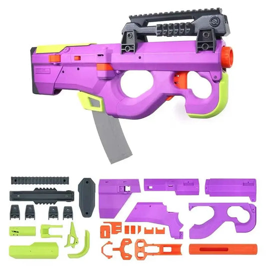 Sirius 747 Full Auto Nerf Blaster 3D Printed Kit-P320GelBlaster-P320GelBlaster