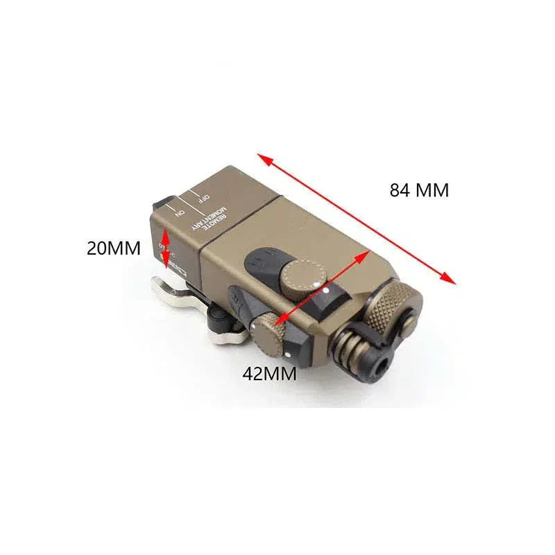 Sotac OTAL-C IR Quick Release Offset Aiming Infrared Green Laser-m416gelblaster-tan-m416gelblaster