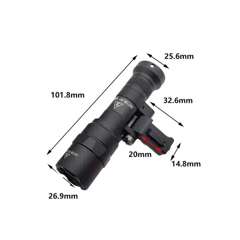 SureFire M340C Mini Scout Light Pro Compact LED Weapon Flashlight 500 Lumen-m416gelblaster-m416gelblaster