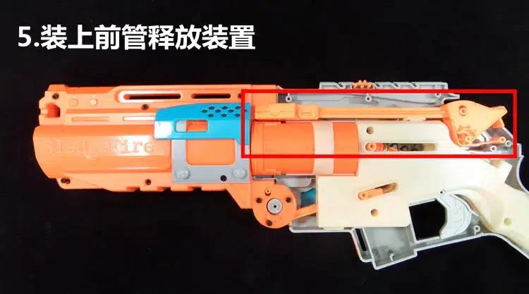 Zombie Strike Sledgefire Blaster Upgrade Return Spring-nerf part-Biu Blaster- Biu Blaster