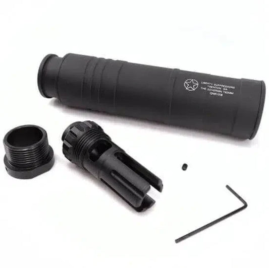 TS 7.62m Metal Suppressor 14mm CCW-m416gelblaster-m416gelblaster