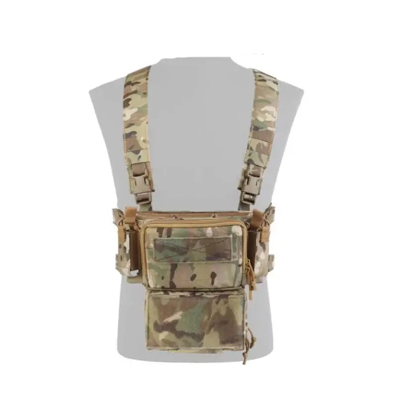 Tactical D3CRM Chest Rig-玩具/游戏-m416gelblaster-camouflage-P320GelBlaster