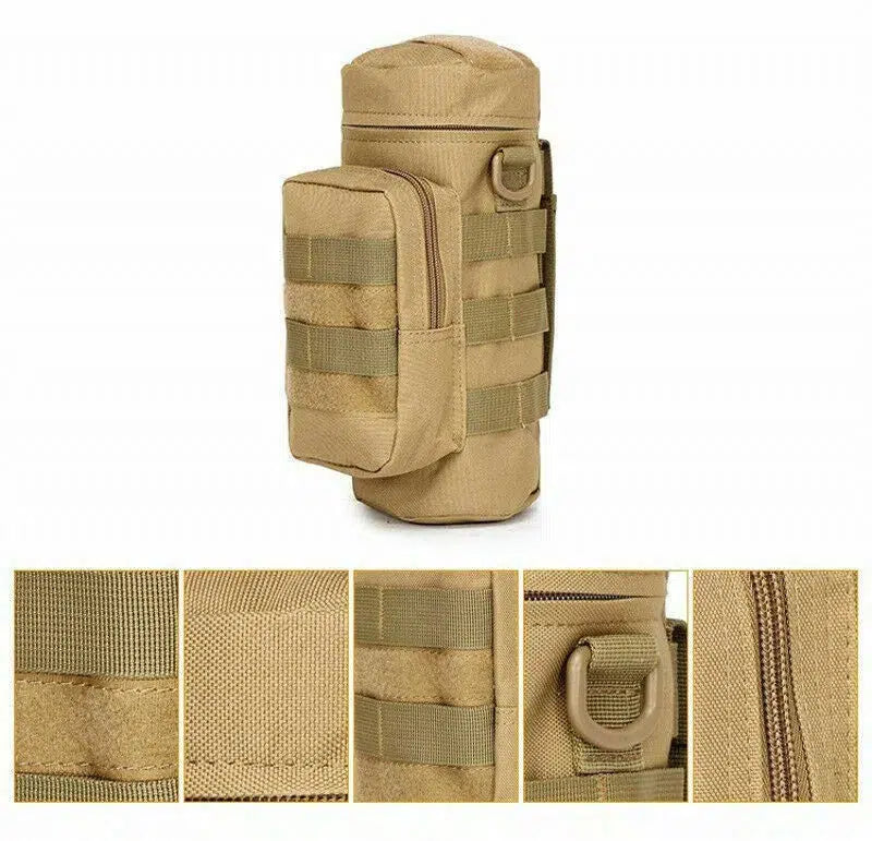 Tactical Molle Water Bottle Pouch Kettle Waist Shoulder Bag-bag-Biu Blaster-Biu Blaster