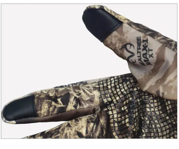 Outdoor Touch Screen Camouflage Tactical Full Finger Gloves-clothing-Biu Blaster-Biu Blaster