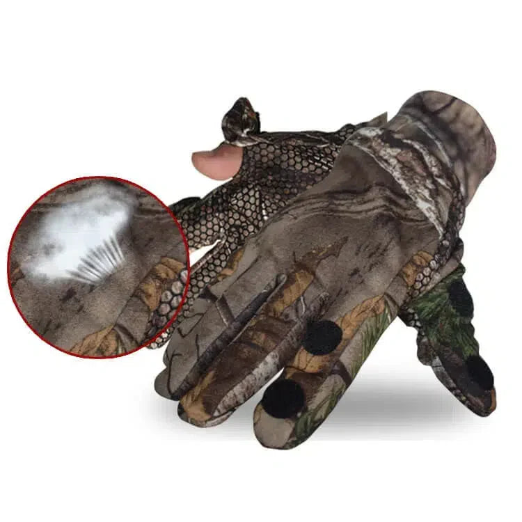 Outdoor Touch Screen Camouflage Tactical Full Finger Gloves-clothing-Biu Blaster-Biu Blaster